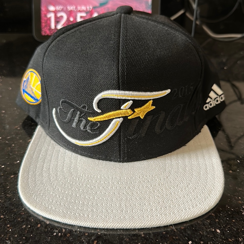 2015 Warriors Adidas Finals hat